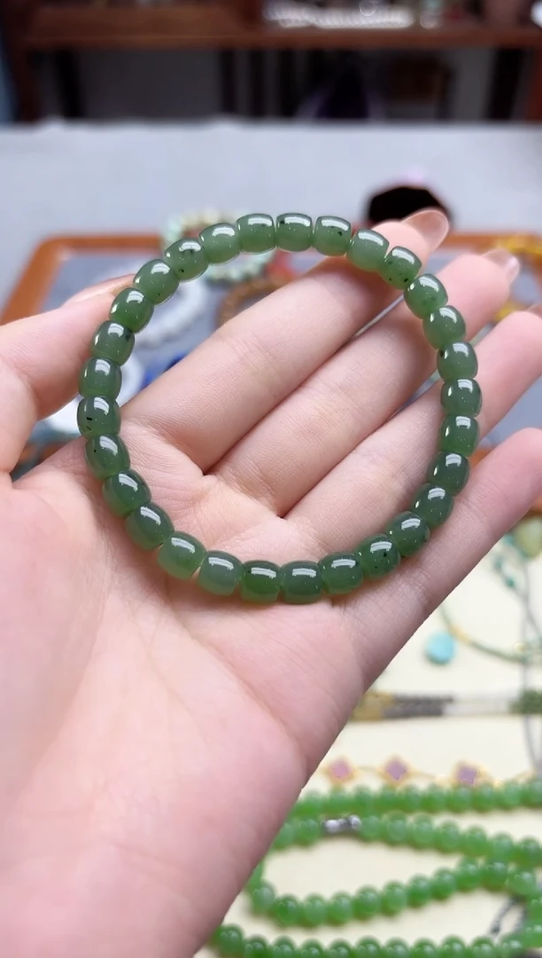 未镶嵌和田玉挂件和田玉老型手串LK