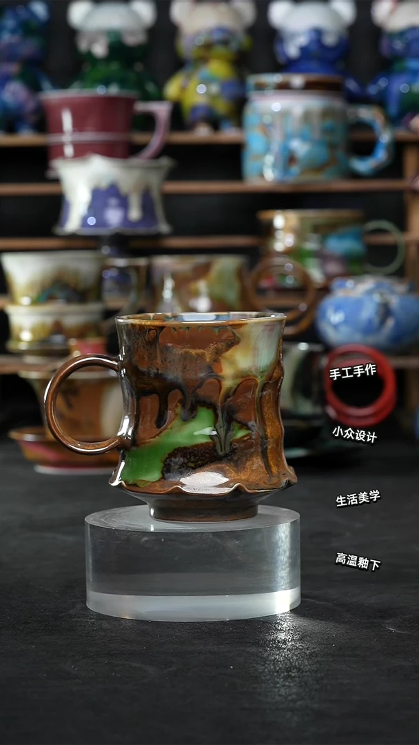 设计师款景德镇森涩手创陶瓷（食品级）612