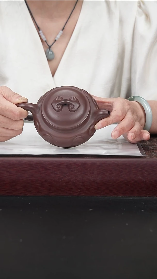 茶壶紫砂zff战旗如意仿古230
