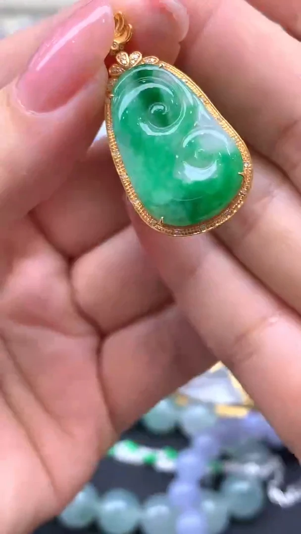 【闪购商品】翡翠颈饰未镶嵌261-天然翡翠