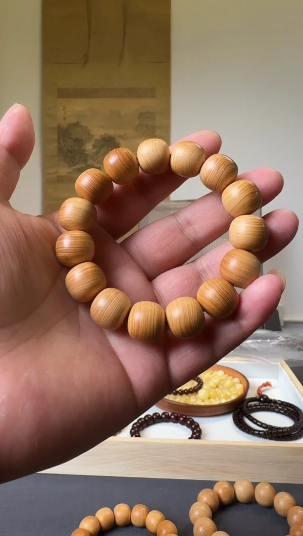 柏木（崖柏）手串/手链太行崖柏15mm多样性发货