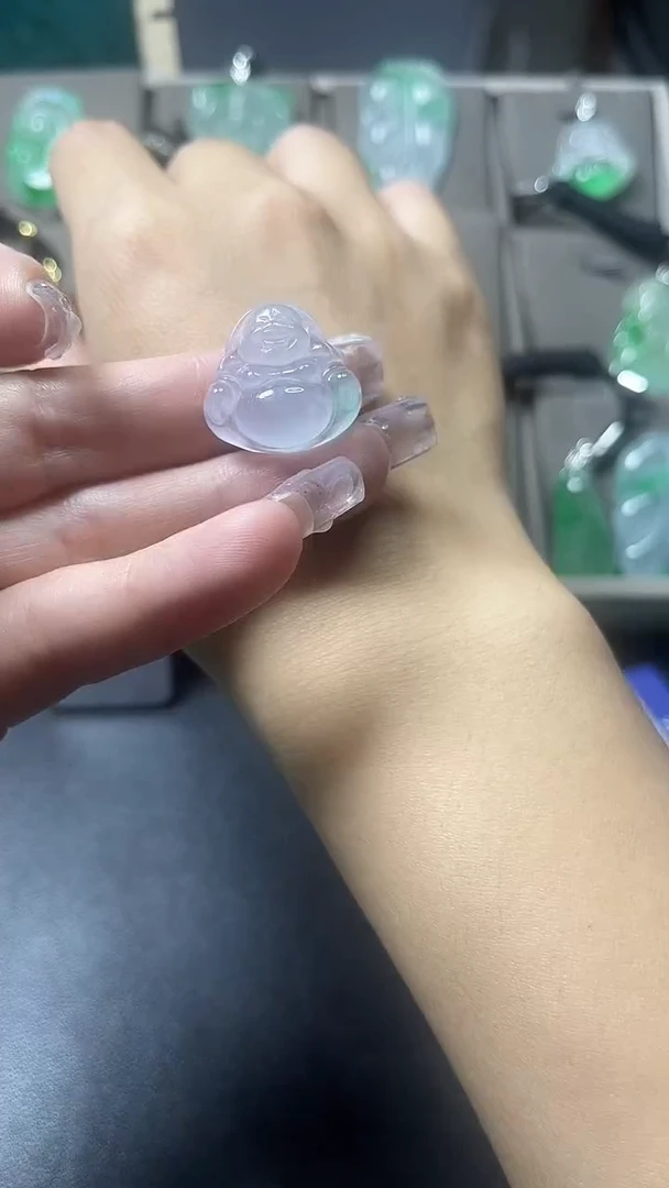 颈饰未镶嵌翡翠  所见即所得 一图一物