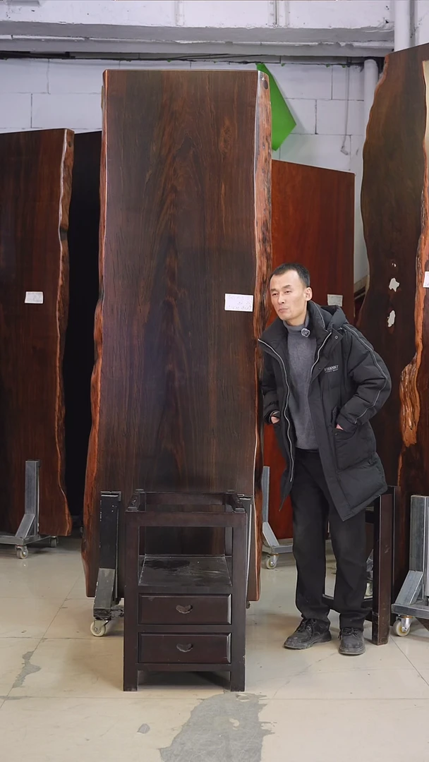 AD-575大叶紫檀253*82*9加黑柜体支架*2