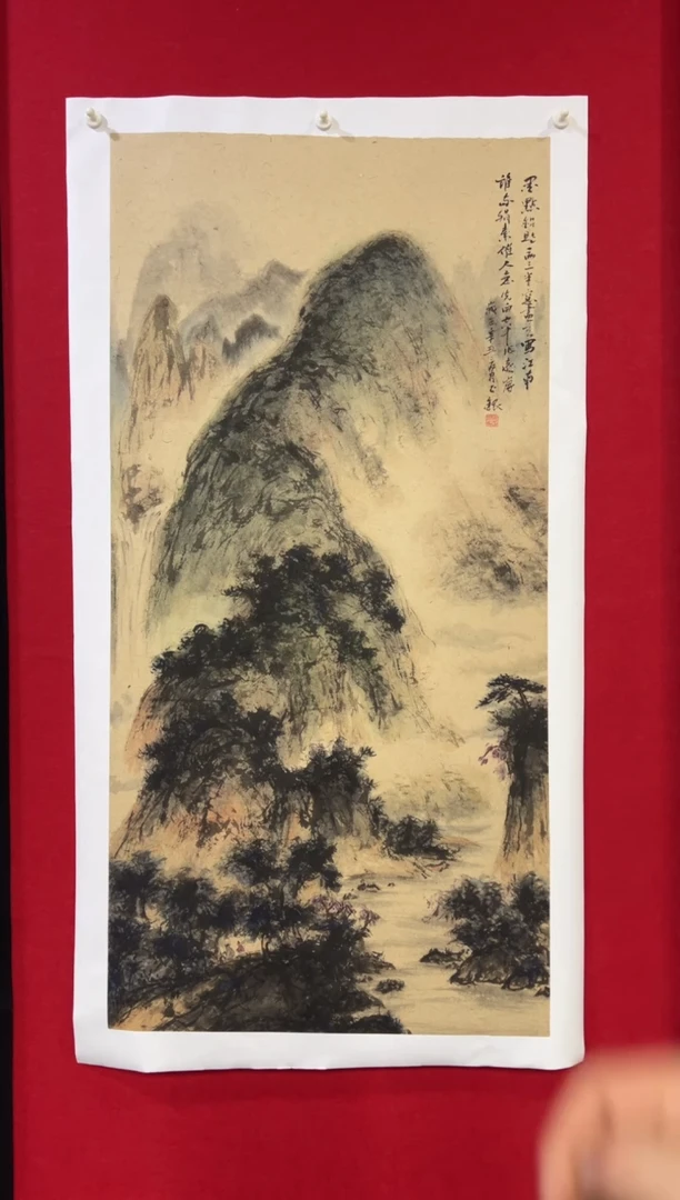 国画手绘国画作品