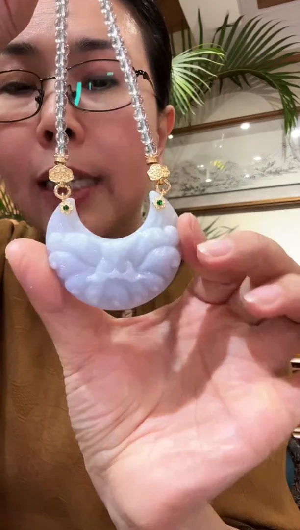 【闪购商品】翡翠颈饰未镶嵌国风