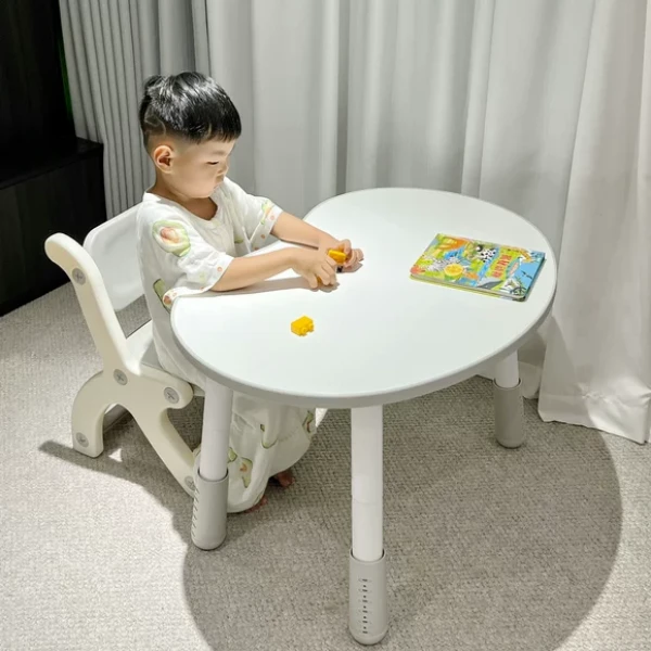 儿童花生桌子可升降宝宝学习桌家用写字桌幼儿园早教桌椅婴儿书桌