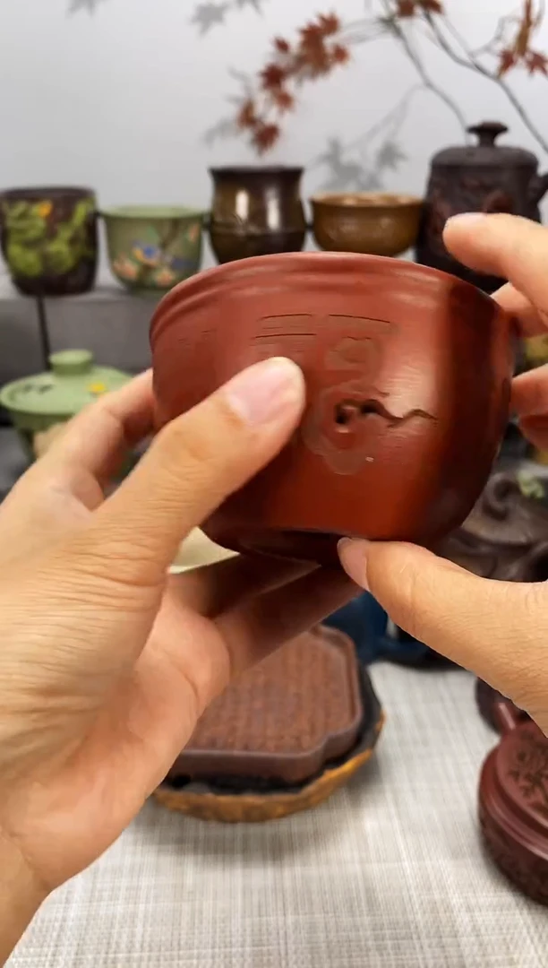 茶壶紫砂原矿紫砂主人杯