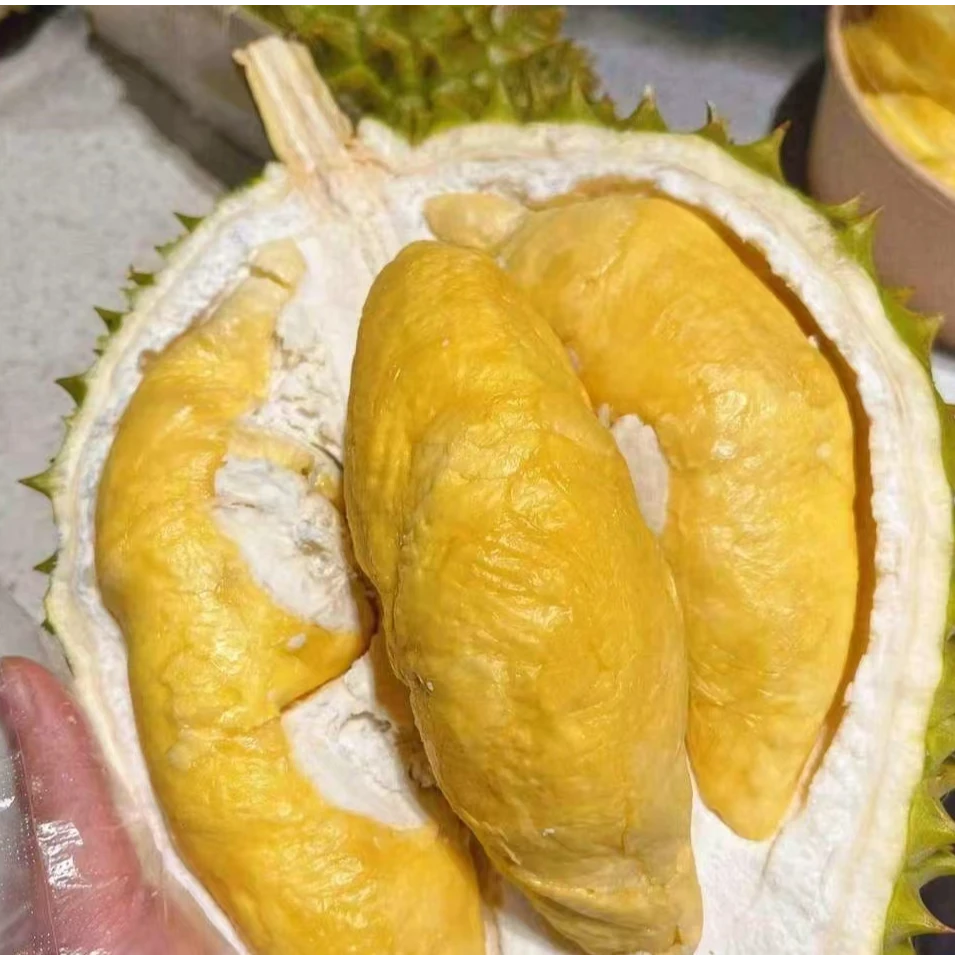 19.9一斤鲜榴莲，越南干尧榴莲，满满的焦糖口感，默认开果，核大介意勿拍干尧越南
