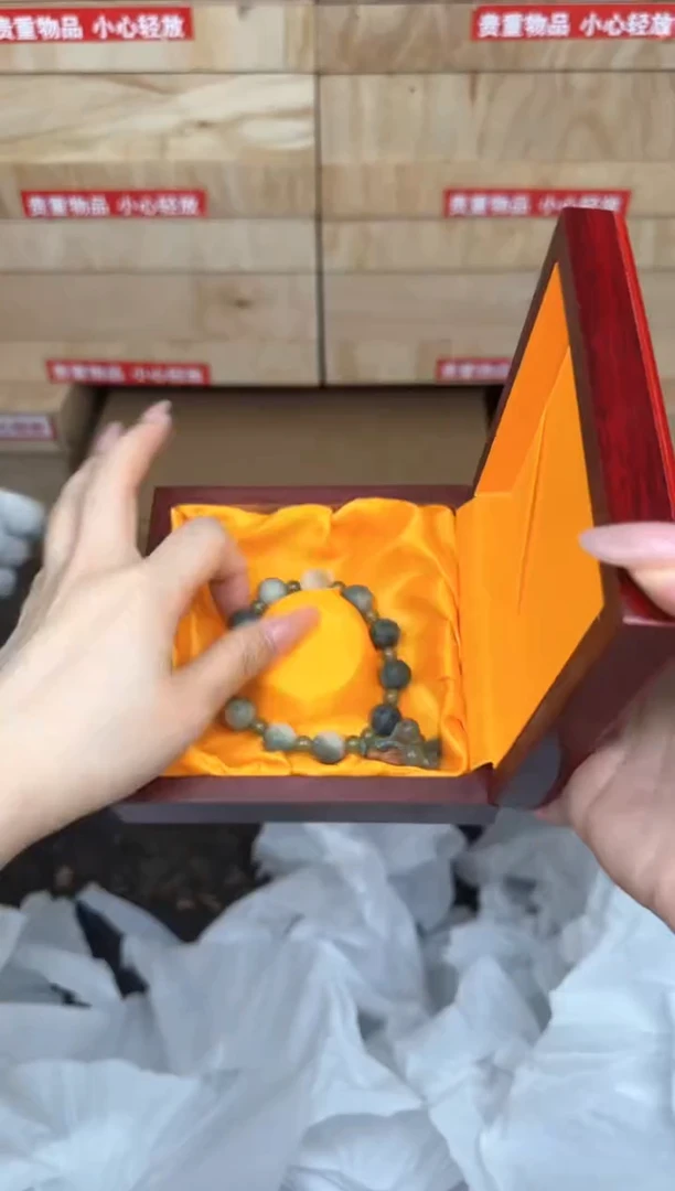 青玉菩提莲蓬手串链接@@ys942