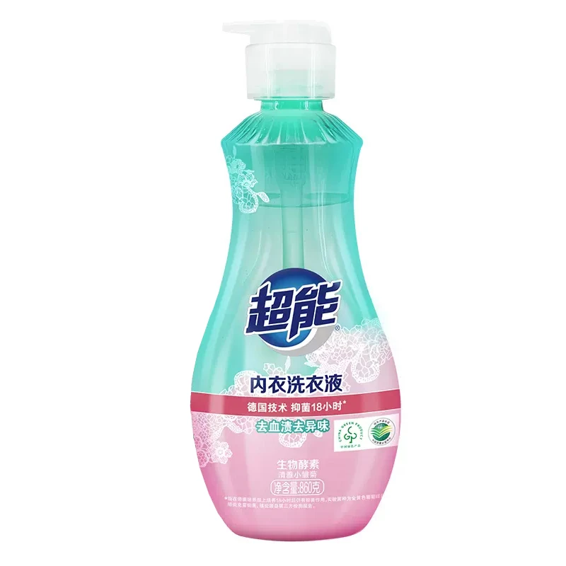 超能内衣洗衣液860g/瓶