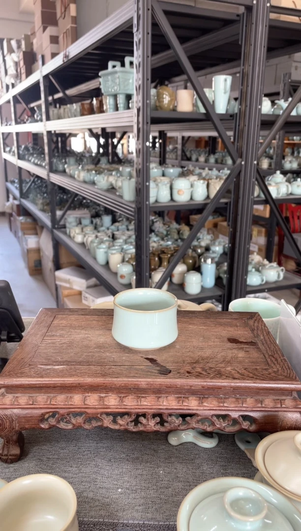 【闪购商品】其他天青马蹄杯。。