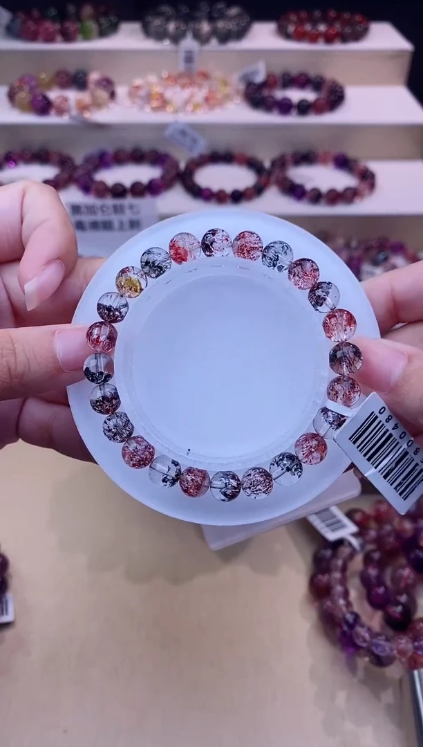 未镶嵌手串水晶毒液超七单圈8m+