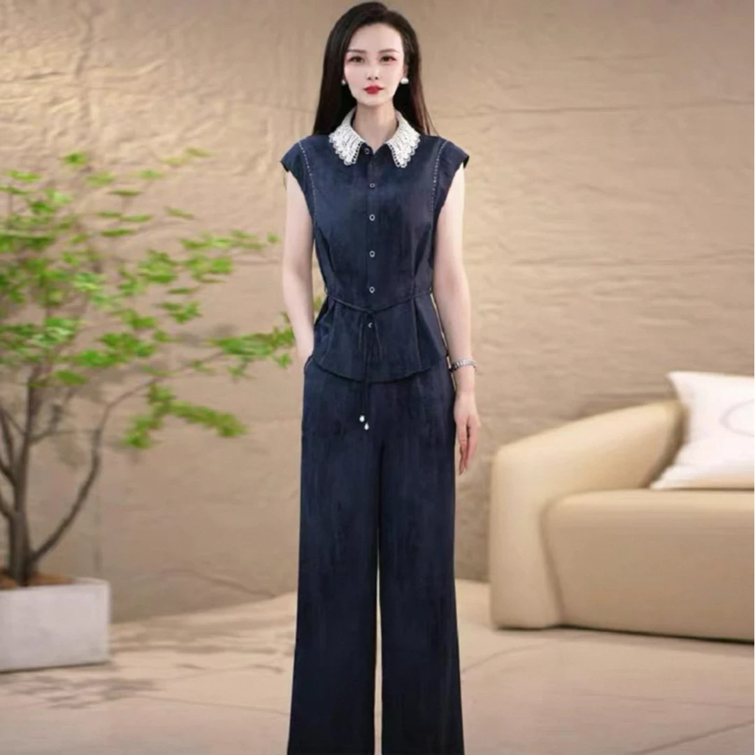 休闲风时尚套装气质女装宽松时尚上衣休闲套装西装