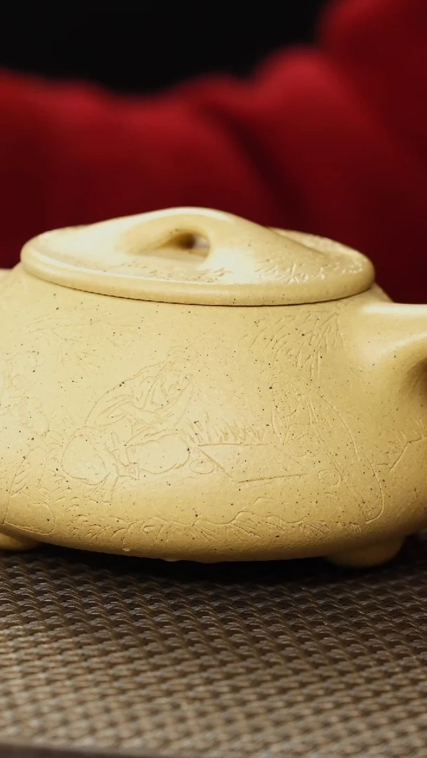 茶壶紫砂本绿 景舟石瓢