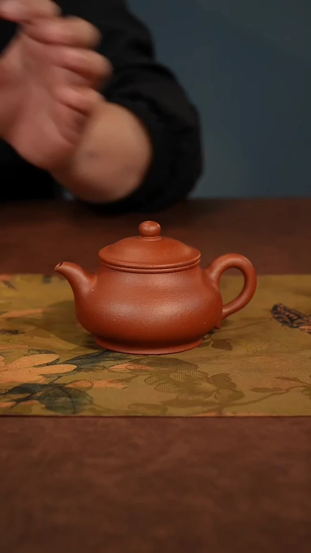 茶壶紫砂雨**步微瑕潘壶