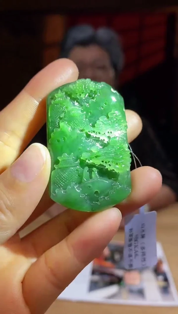 和田玉未镶嵌颈饰d766