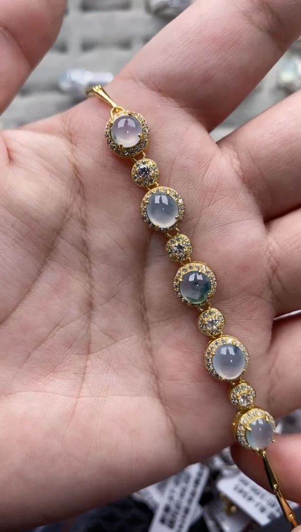 【闪购商品】翡翠戒指银S925镶嵌555555---6