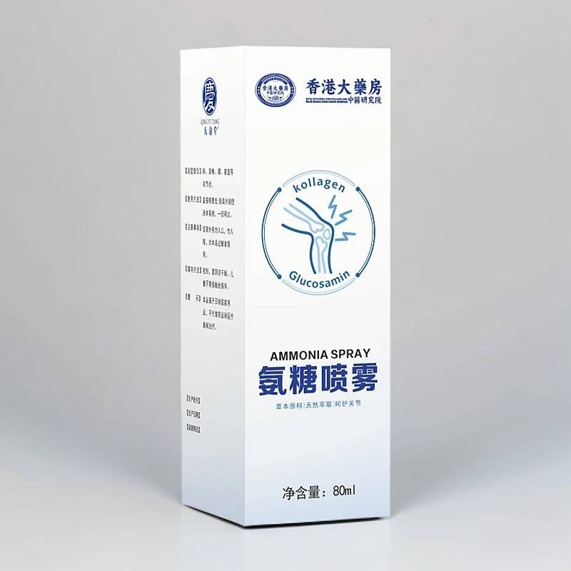 涂抹按摩膏草本氨糖软骨素凝胶洗发水家用缓解外用涂抹跌打控油