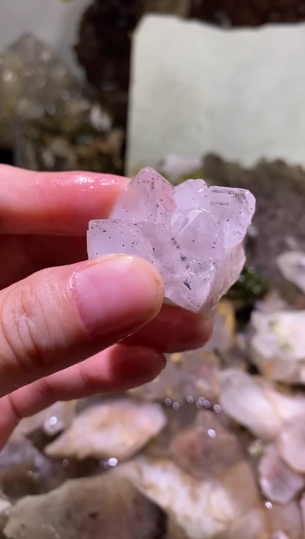 未镶嵌珠宝半成品水晶12号四川超七花园水晶