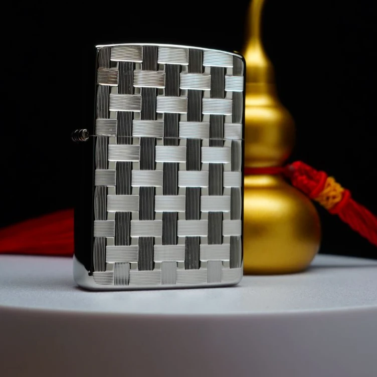 ZIPPO/之宝打火机 编织纹日版原版盔甲 RBJ1