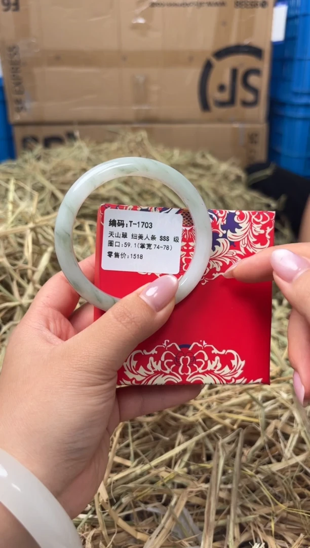 未镶嵌手镯石英质玉T-1703