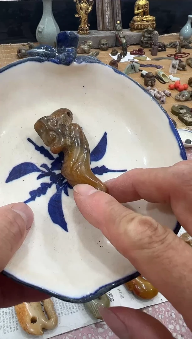瓷片手工，手绘，陶瓷