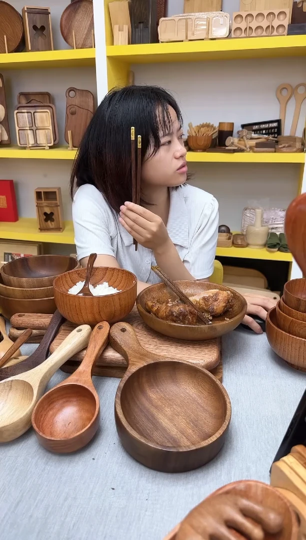 塑料鸡翅木筷子方头福快  *2双