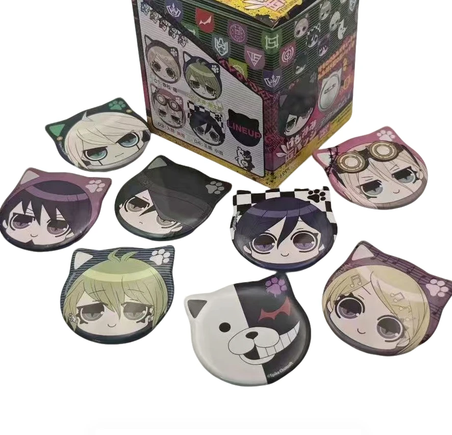 【代拆正版】弹丸论破猫耳徽章