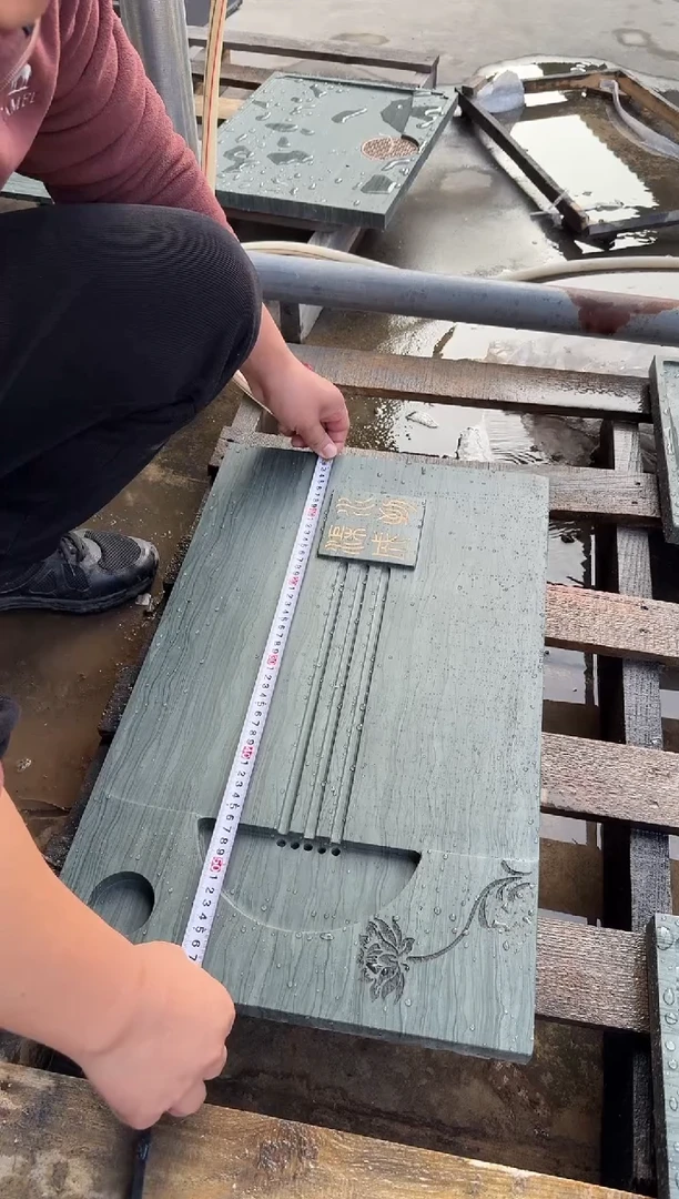 水到渠成天然木纹石，工厂清库存，尺寸60*37