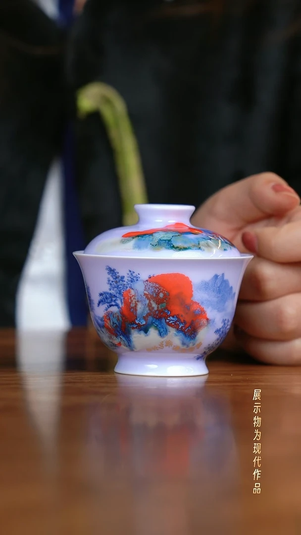 景德镇手绘陶瓷杯
