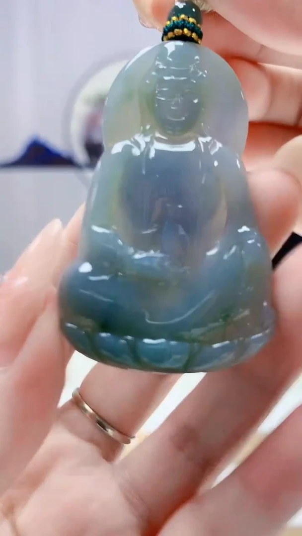 未镶嵌定制翡翠5028DD-毛货挂件20