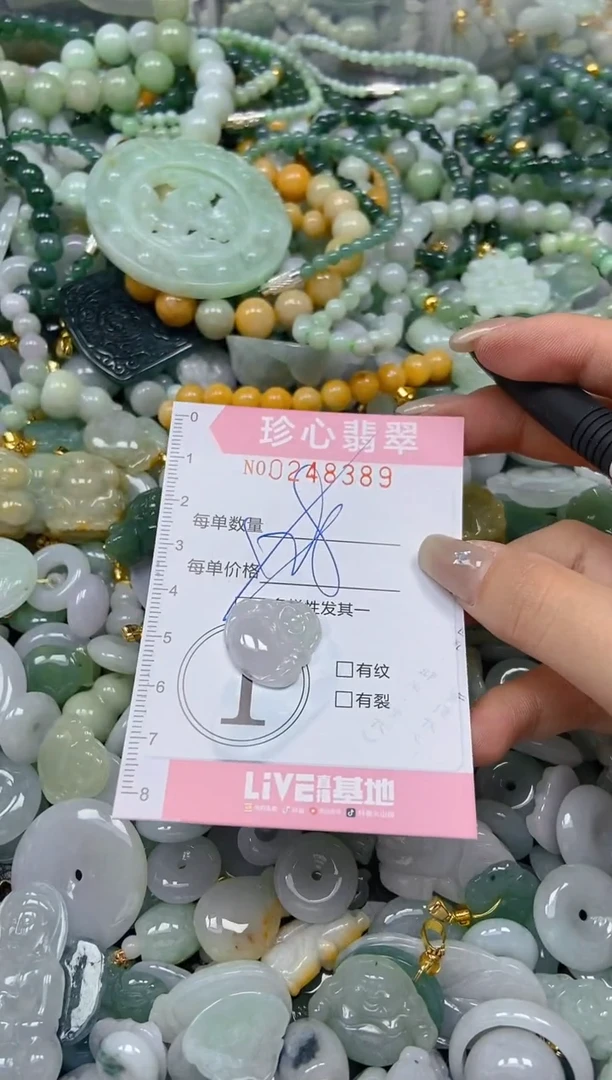 翡翠未镶嵌颈饰闪购0248389多样性发其一