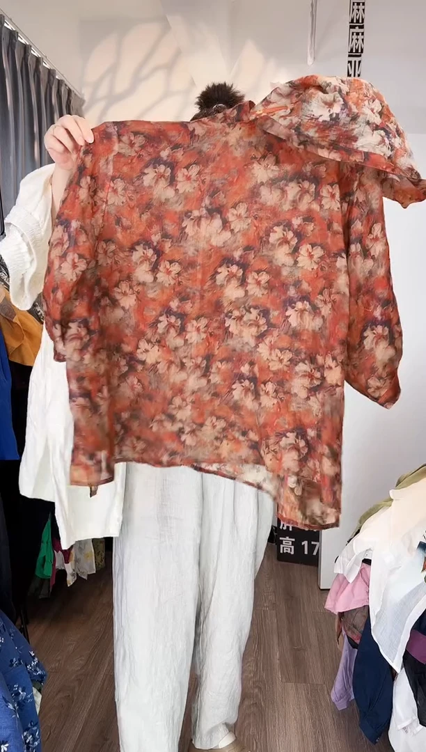 亚麻大码女装系列。