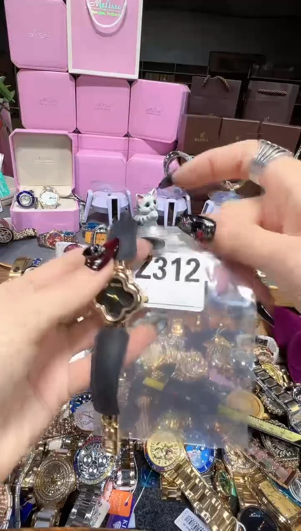 石英机芯不锈钢不锈钢直播定闪专用