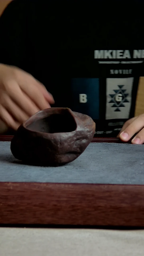 紫砂花盆6.5*4内径紫砂花盆