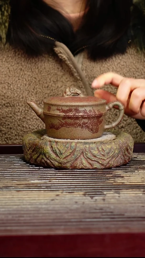 宜兴原矿紫砂壶茶壶150C