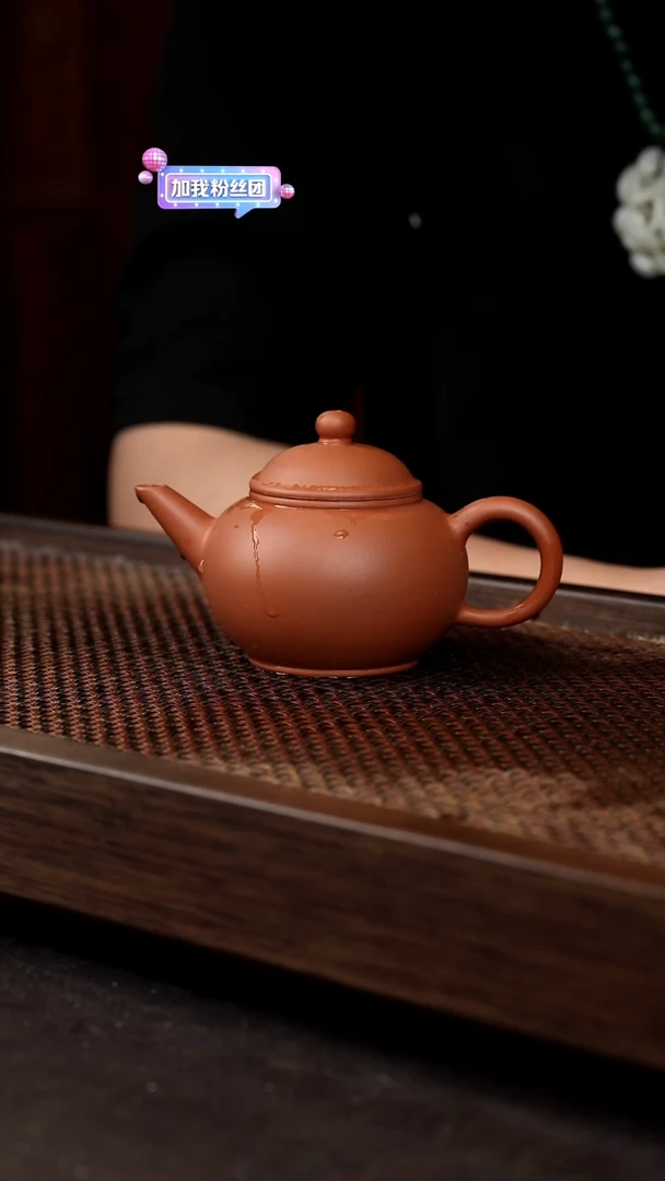 茶壶紫砂红泥标准水平