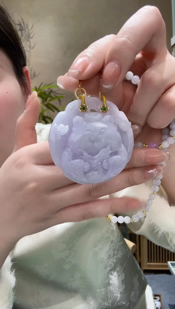 【闪购商品】翡翠颈饰未镶嵌吊坠