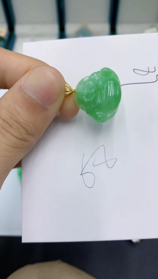 颈饰未镶嵌翡翠翡翠