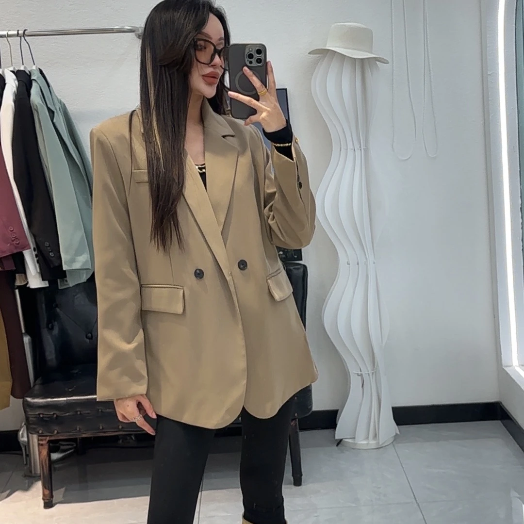 2025爆款春秋洋气高级感西装外套