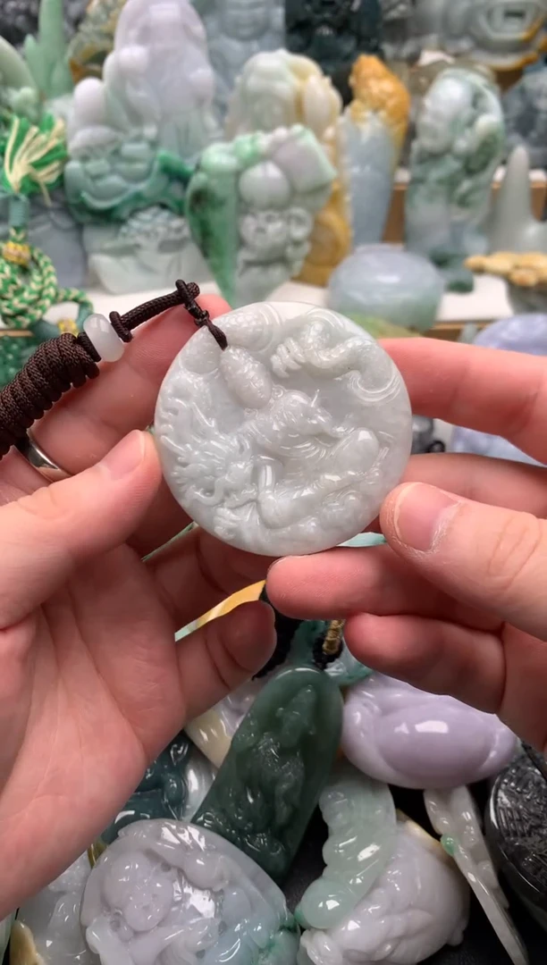 吊坠(不含链)未镶嵌翡翠1