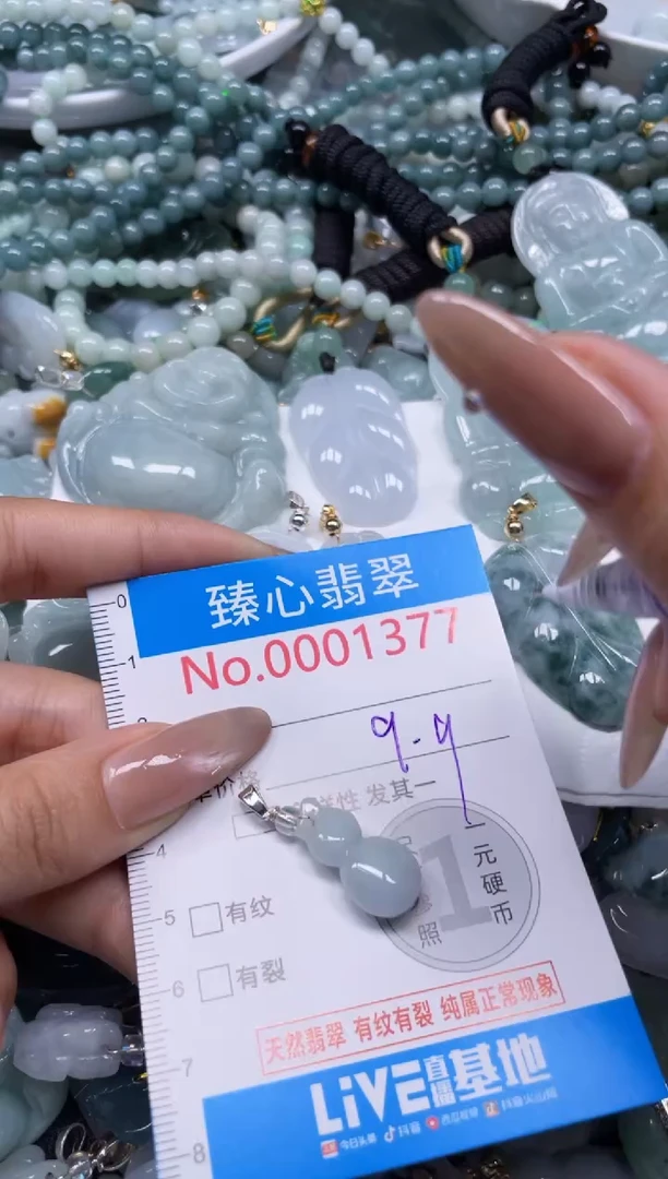 颈饰未镶嵌翡翠1377