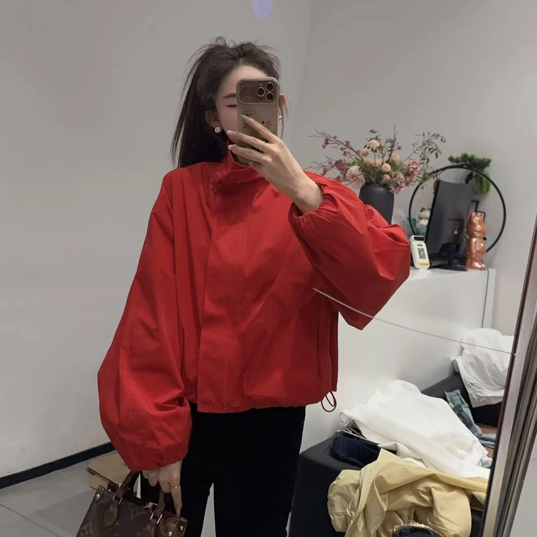 简衣 早秋百搭长袖冲锋衣外套