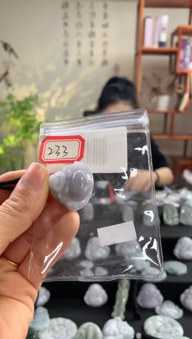 【闪购商品】翡翠颈饰未镶嵌佛公233