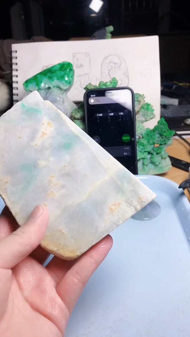 翡翠未镶嵌颈饰天然缅甸A货翡翠