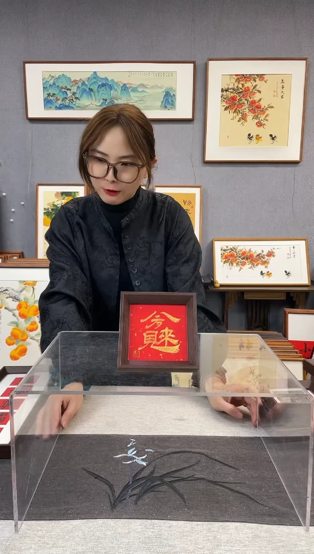 【闪购商品】国画5寸-小摆台作品-八方才来