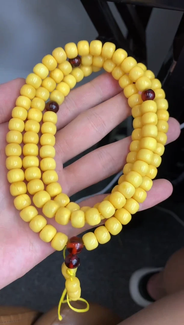 未镶嵌蜜蜡裸石链子