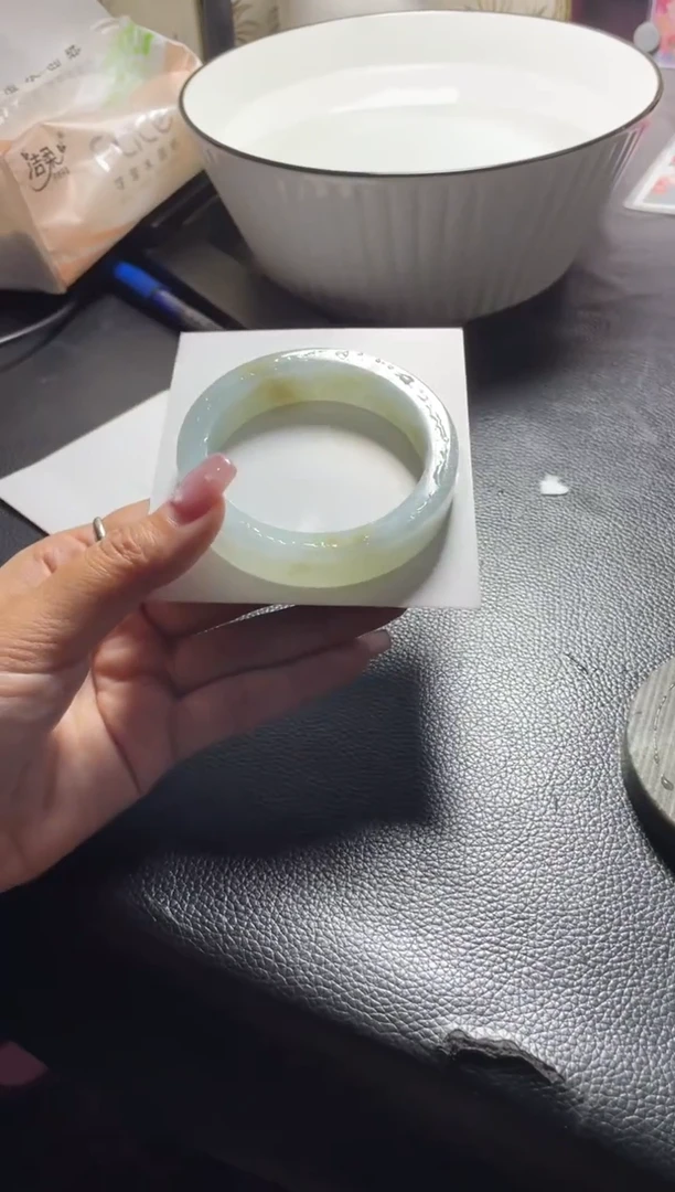 未镶嵌手镯定制翡翠熙*正圈AJC40SZDZS