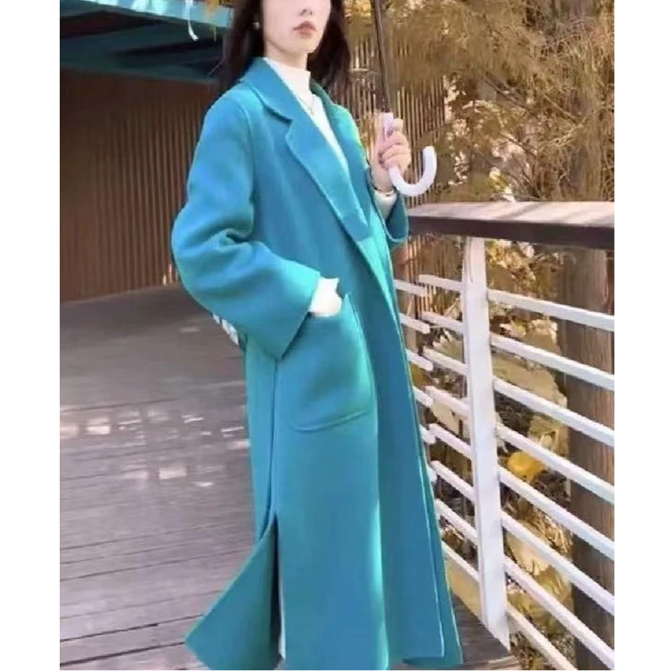 【桃姐宠粉】DJ518秋冬季气质百搭大衣外套女