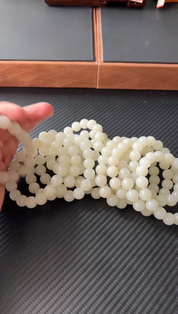 手串未镶嵌和田玉黑山微色差卡12M多样性发货拍一发一